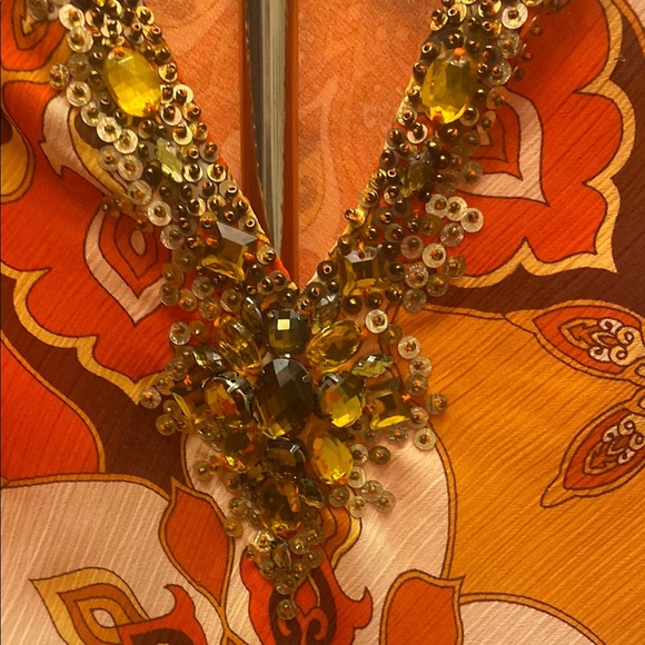 Floral vintage Print Mini Dress - Picture 3 of 13